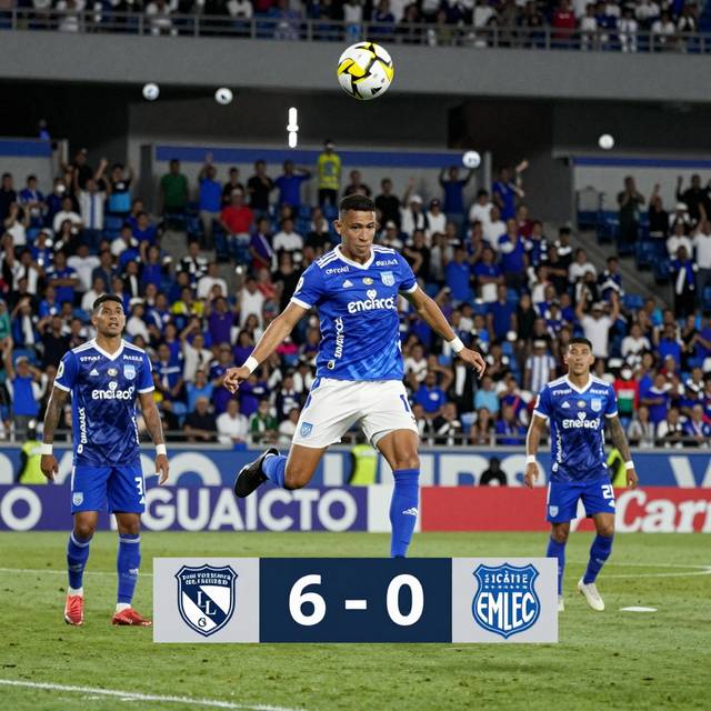 Independiente del Valle 6-1 Emelec: Cơn mưa bàn thắng tại Quito và cơn ác mộng của đội khách
